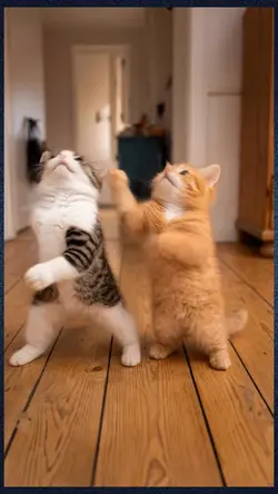 dancing cat