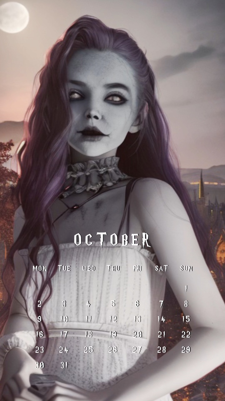Halloween Calendar 
