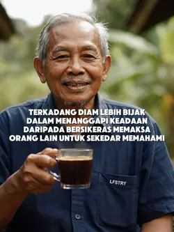 diam lebih bijak