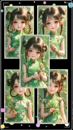 transisi foto cantik