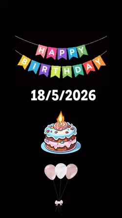 hbd 18 may 2026 