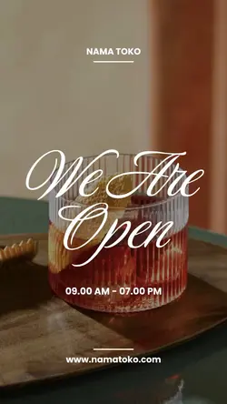 we are open 