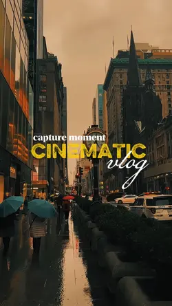 cinematic vlog