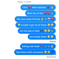 i live w roaches 🪳