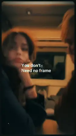 No frame 