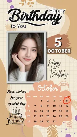 5 OCTOBER HBD 2024