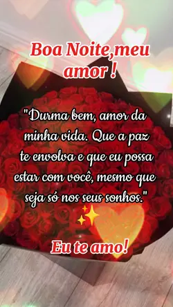Boa noite amor 