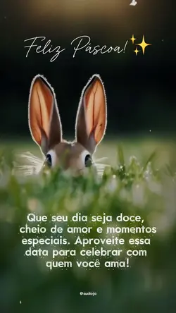 Feliz Páscoa🐰✨