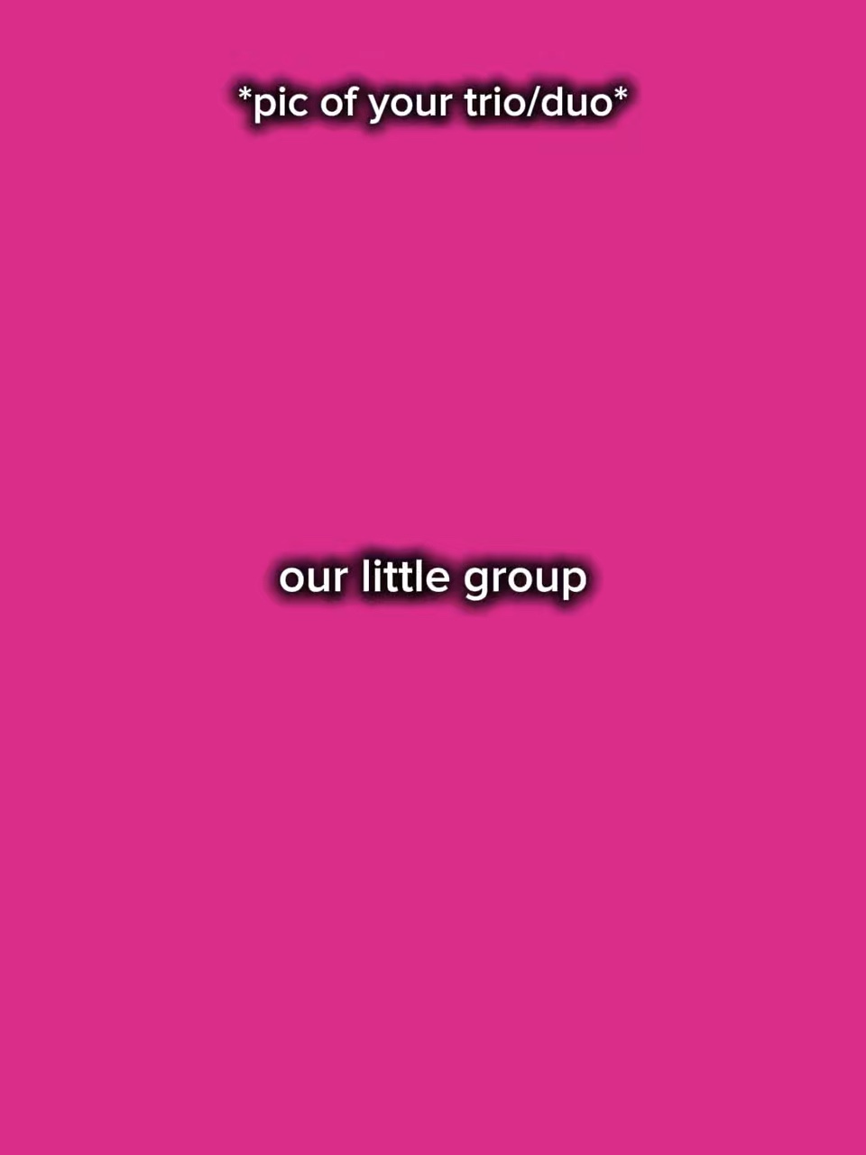 Notre petit groupe 