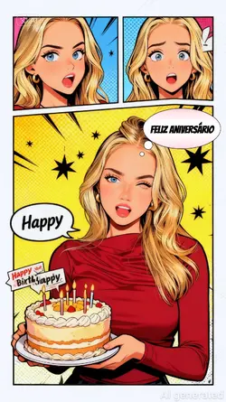Aniversário Comic
