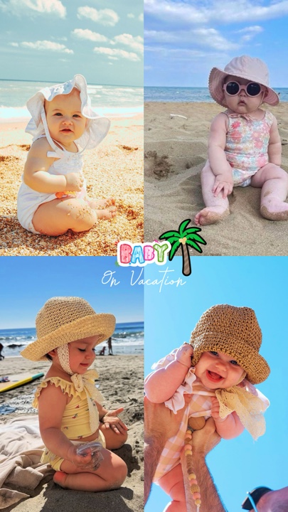 Baby vacation 