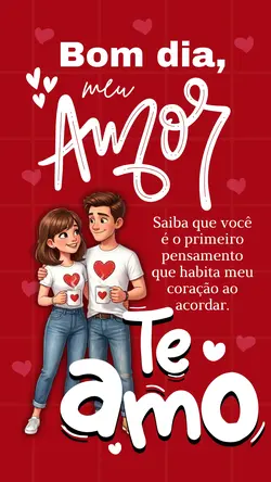 Bom dia, meu amor!