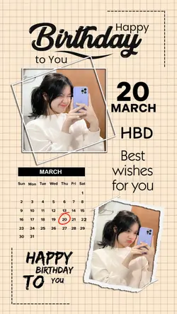 20 MARCH BIRTHDAY
