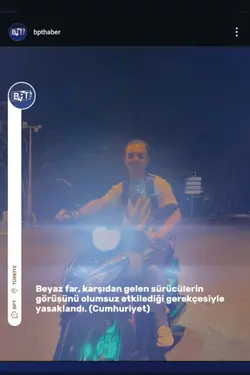 Xenon far yasağı...