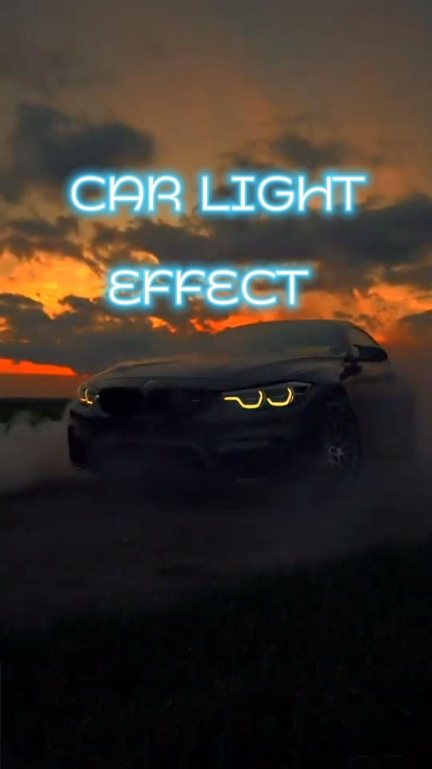 EFECTO DE LUZ DE COCHE