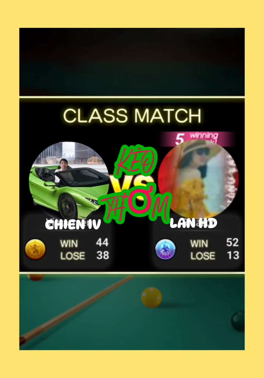 Kèo Thơm Snooker