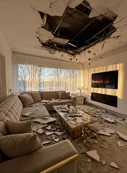 Ceiling collapse 🥲