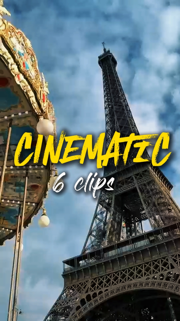 6 clips cinematic 