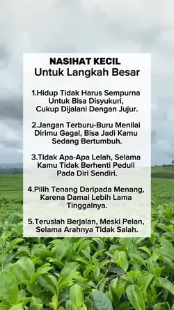 nasihat kecil