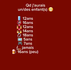 Règles de mes enfant