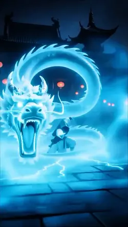 blue dragon overlay