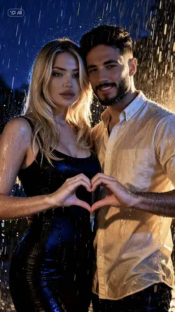 Couple photoshoot AI