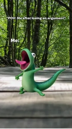 Meme lizard hoppers