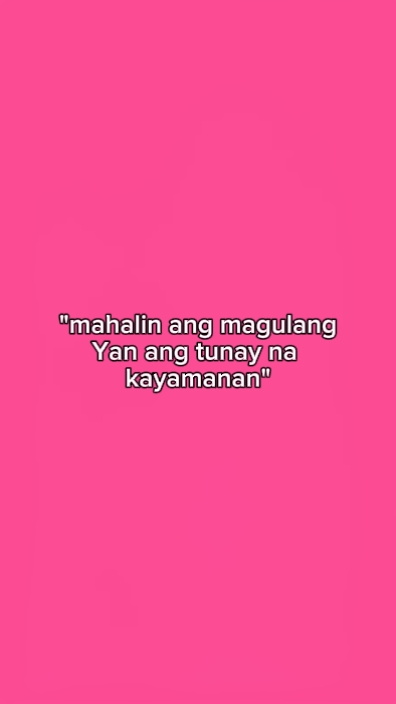 mahalin ang magulang
