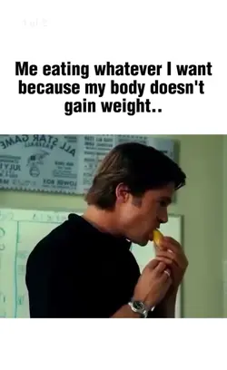 me eating