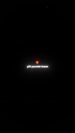 ÇİFT YARATILIR İNSAN