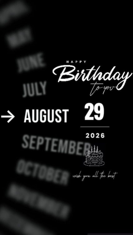 Hbd mom 29 august 