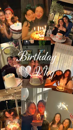 birthday vlog