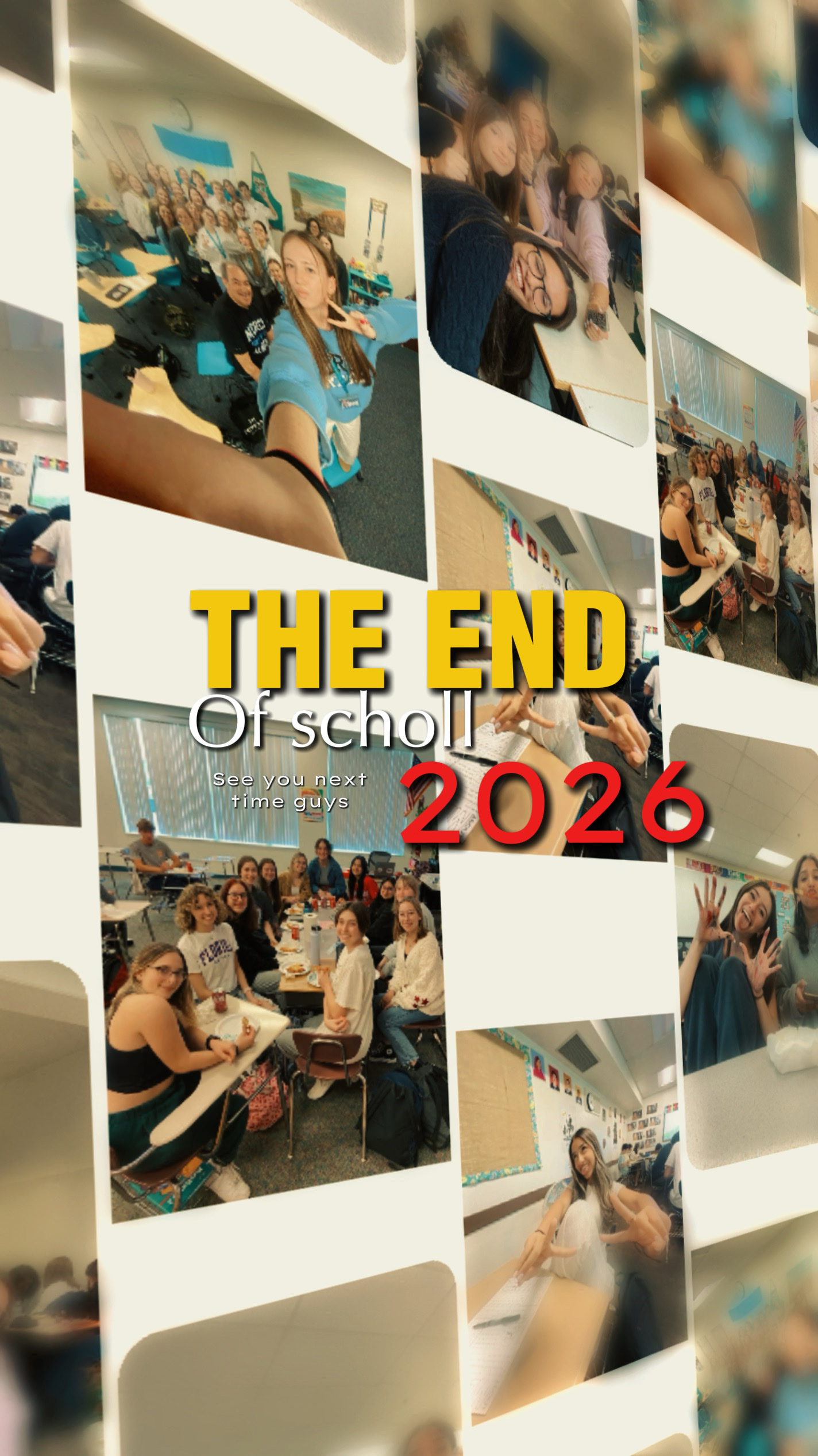 Fim da escola 2026