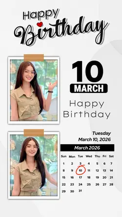 BIRTHDAY 10 MARCH