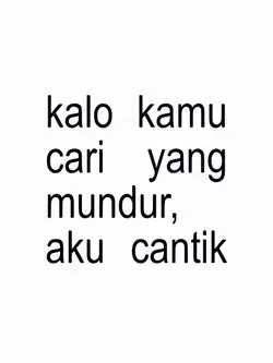 kalo kamu cari yang