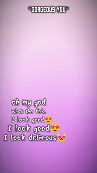 OMG, eu pareço bem 