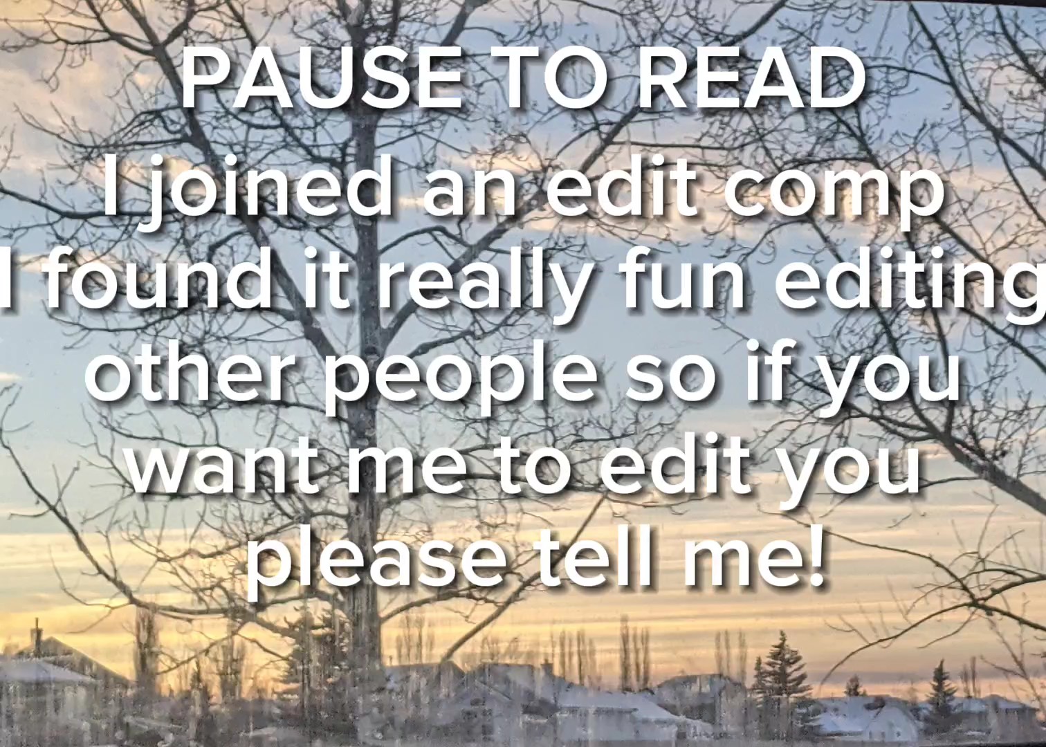 Taking edit requests