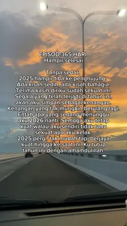 2025 hampir selesai