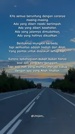 kita semua beruntung