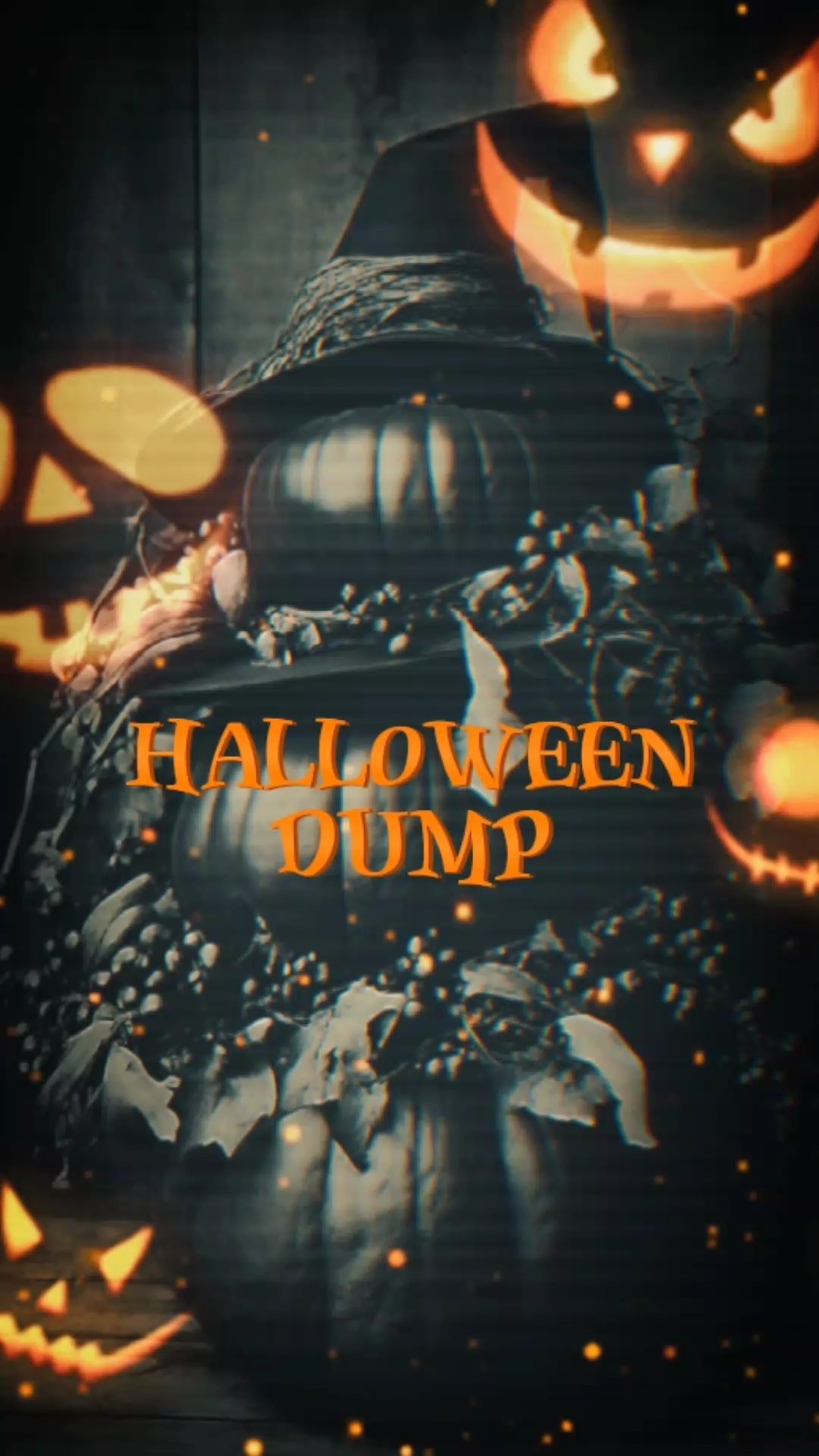 Halloween-Müllhalde