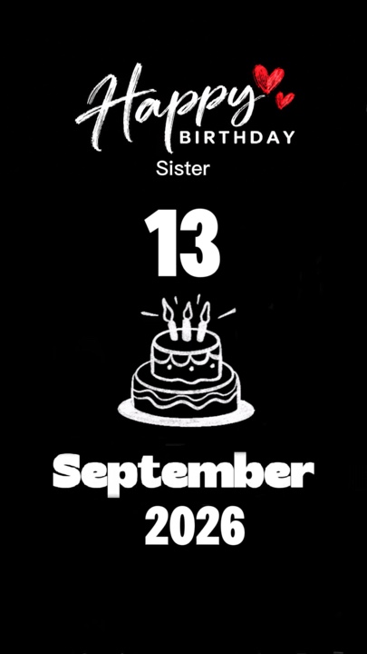 BDAY SIS 13 Septembe