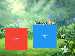 look this little bee