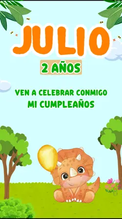 invitacion Dino