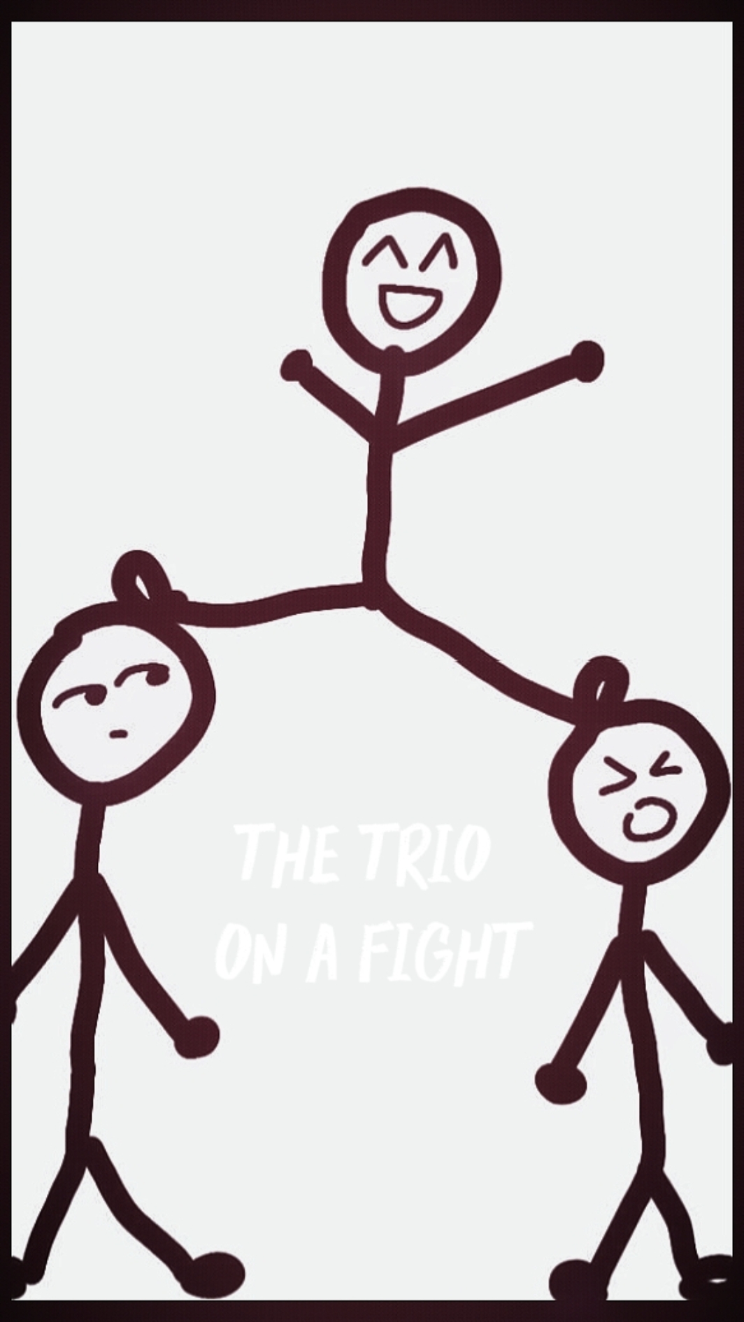 Trío en pelea