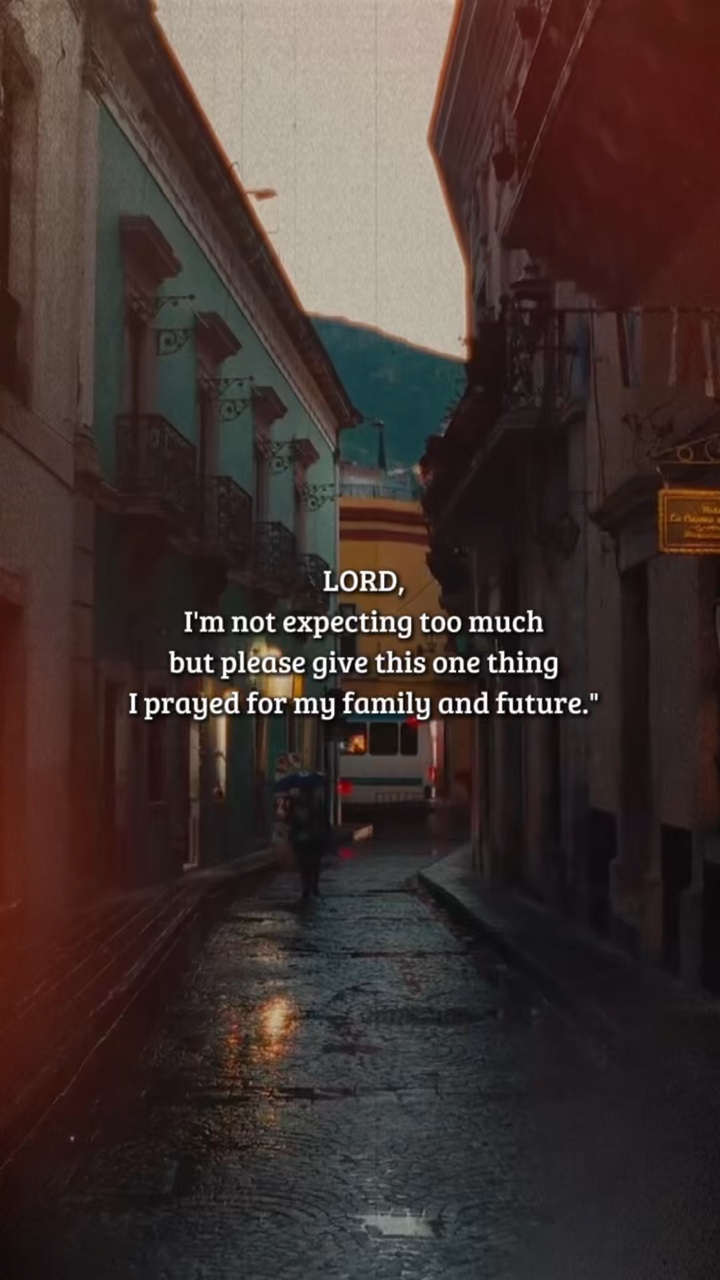 Nanalangin ako 4 sa aking pamilya