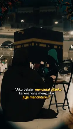 mencintai ujianku 