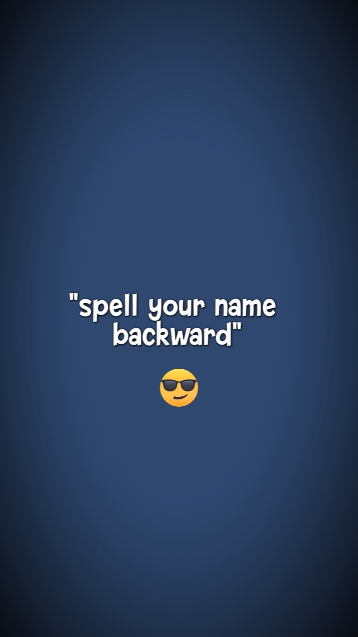 spell your name