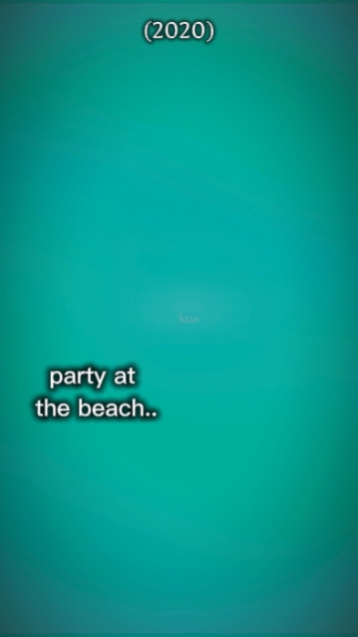 Fiesta en la playa 