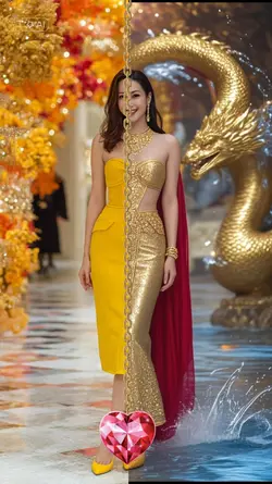 AI ชุดไทย&มังกร