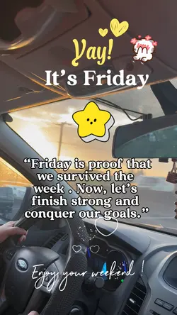Yay! Itโs Friday